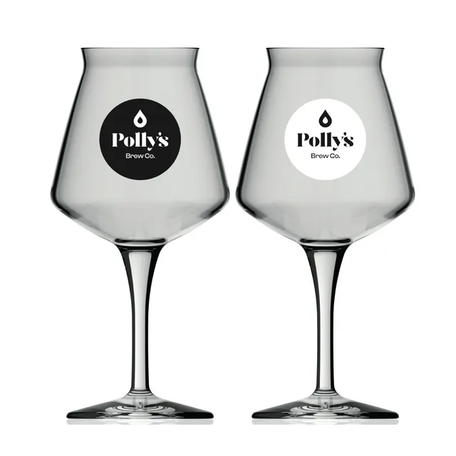 Polly's Brew Co. Teku 2/3 pinta bicchiere birra