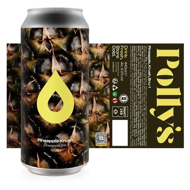 Polly's Brew Co. Pineapple Krush birra IPA ananas 6%