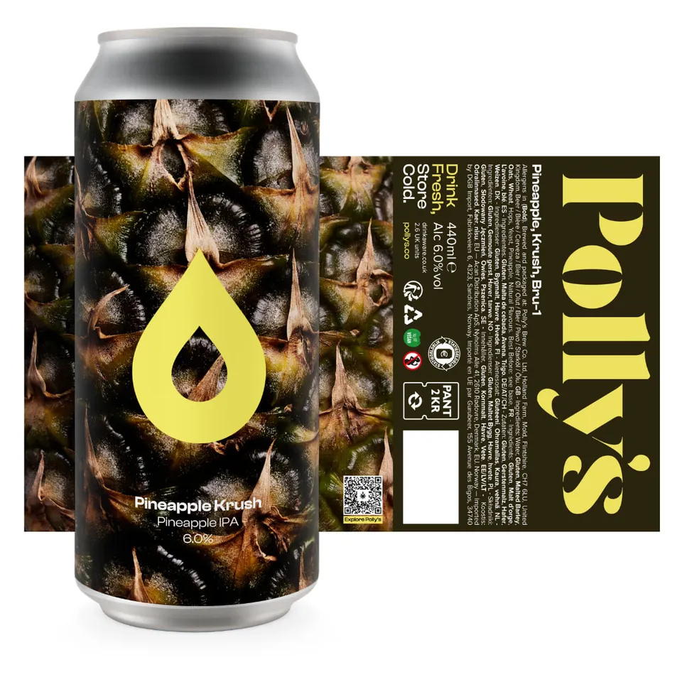 Polly's Brew Co. Pineapple Krush birra IPA ananas 6%