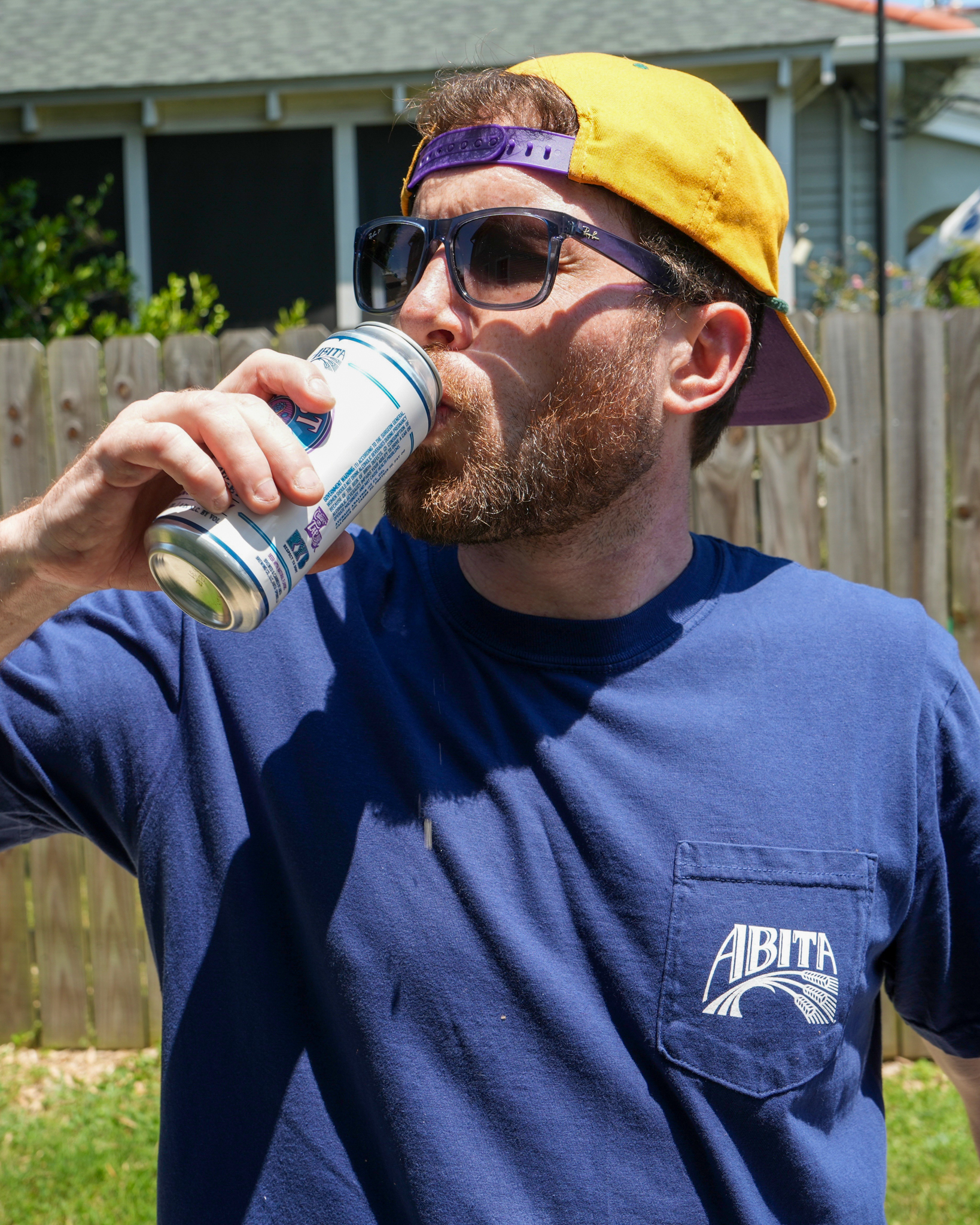 Abita Respect Ya Body maglietta navy