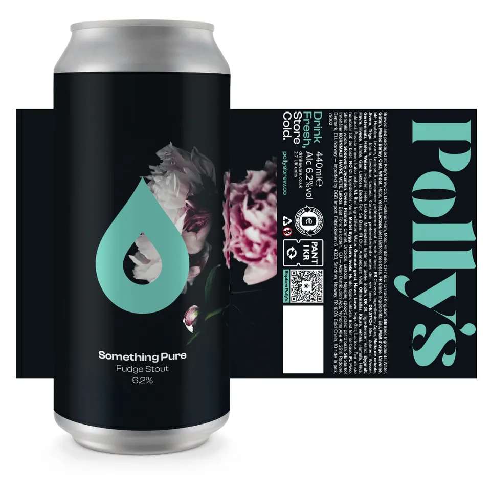 Polly's Brew Co. Something Pure birra fudge stout 6,2%
