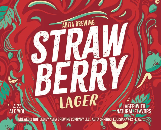 Abita Strawberry birra 6 lattine