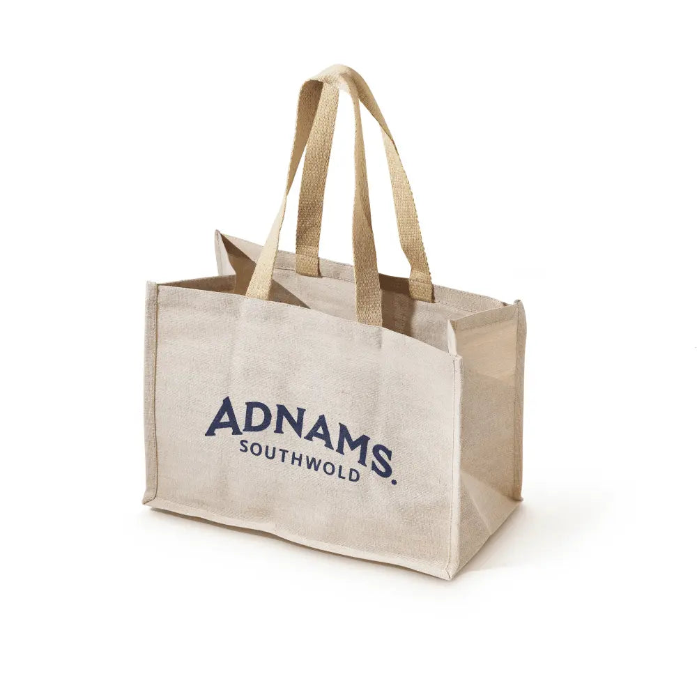 Adnams Juco Borsa Shopper Riutilizzabile Manici Lunghi