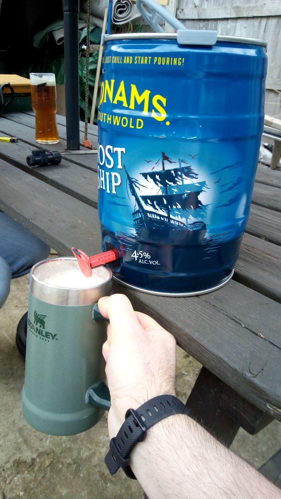 Adnams Ghost Ship pale ale fusto 5 litri agrumi