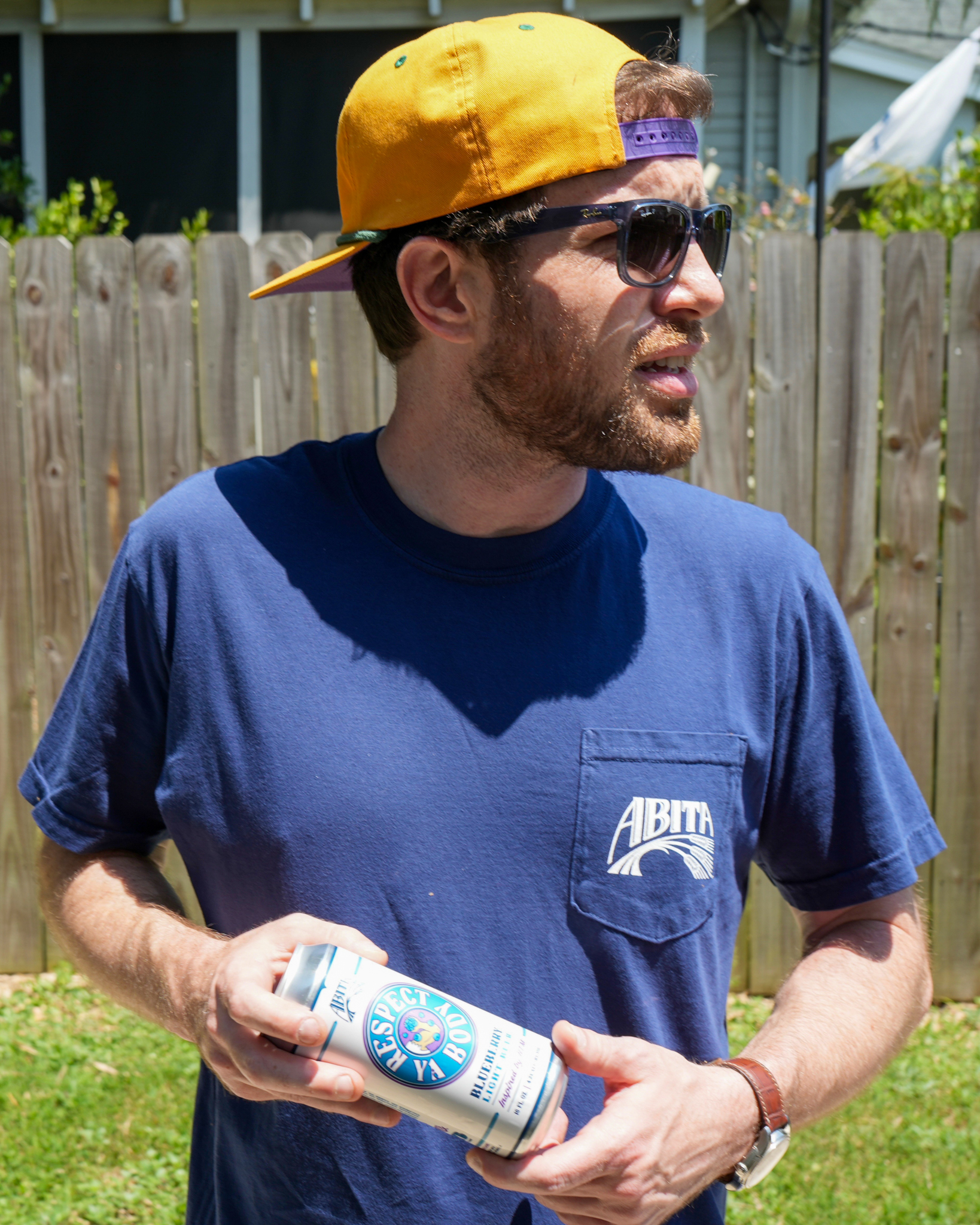 Abita Respect Ya Body maglietta navy