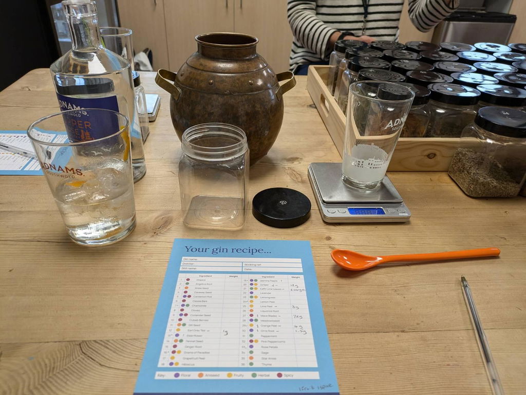 Adnams Make Your Own Gin buono regalo adulto