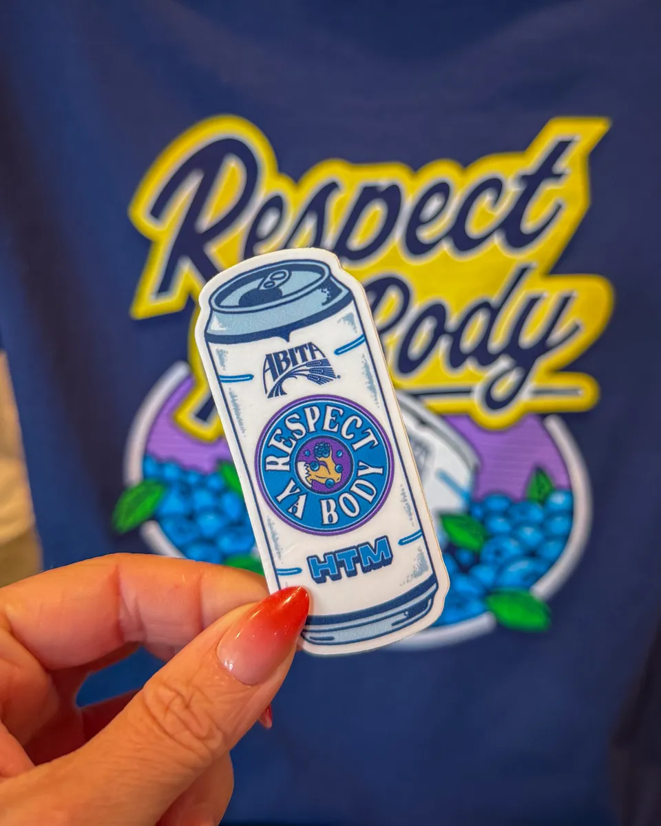 Abita Respect Ya Body adesivo originale