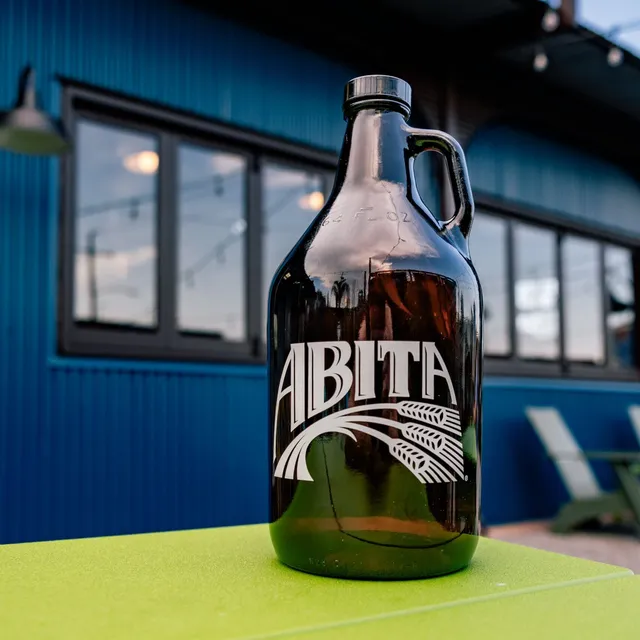 Abita Beer Glass Growler growler in vetro