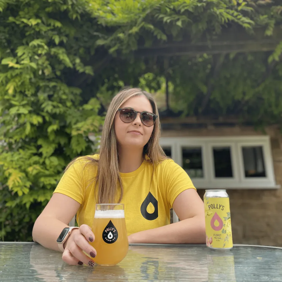 Polly's Brew Co. Daisy Maglietta Donna Margherita