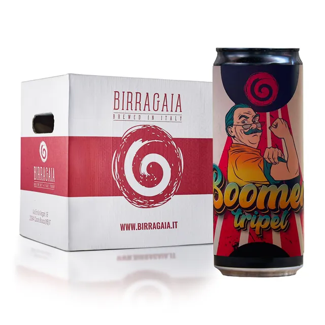 Revertis Gaia Boomer birra lattina 33 cl confezione 12 pilsner