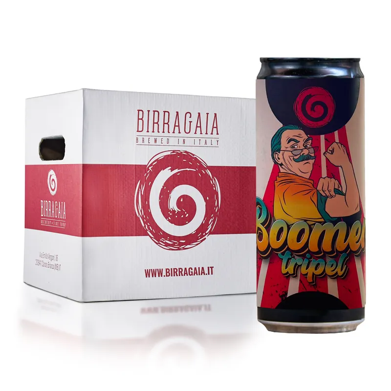 Revertis Gaia Boomer birra lattina 33 cl confezione 12 pilsner