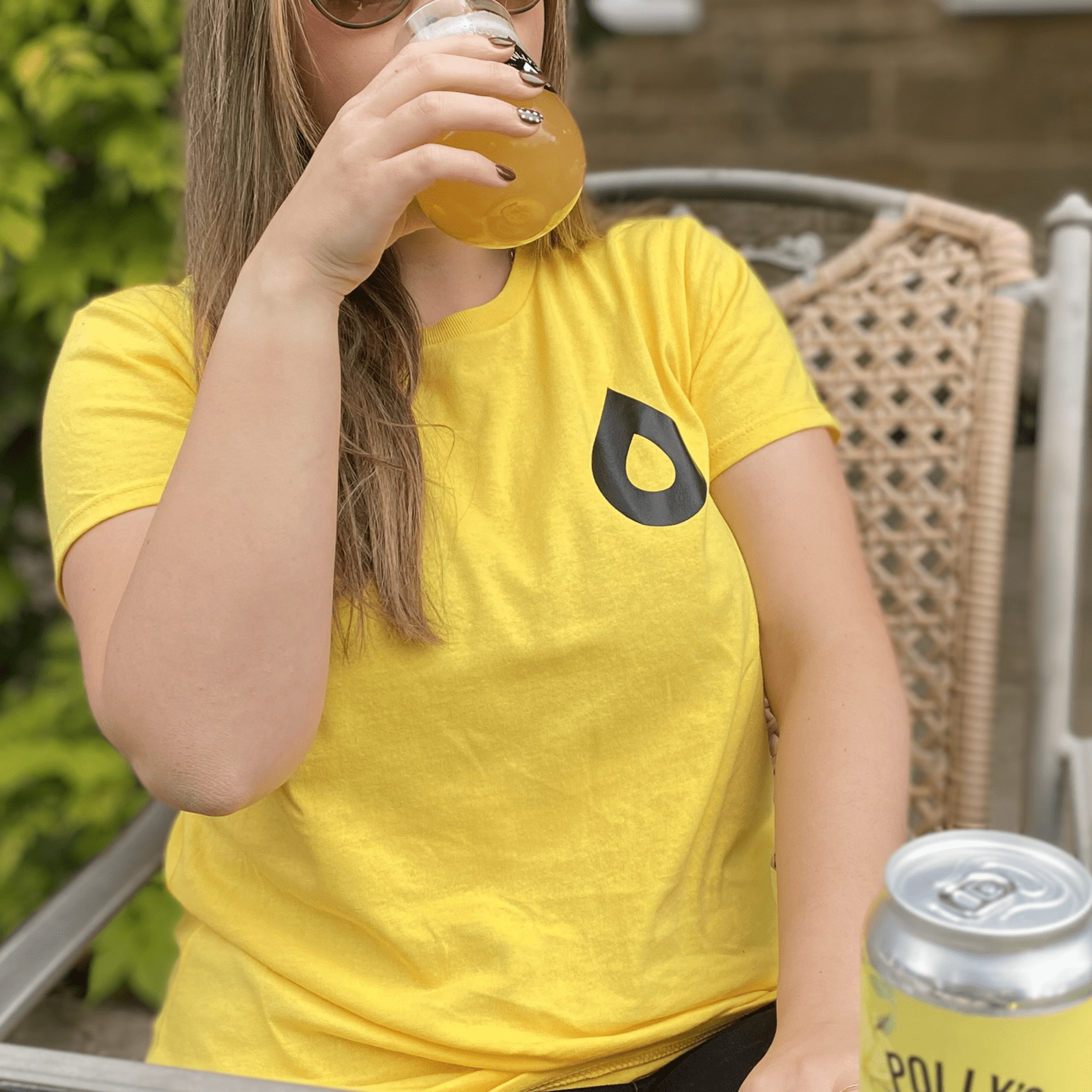 Polly's Brew Co. Daisy Maglietta Donna Margherita