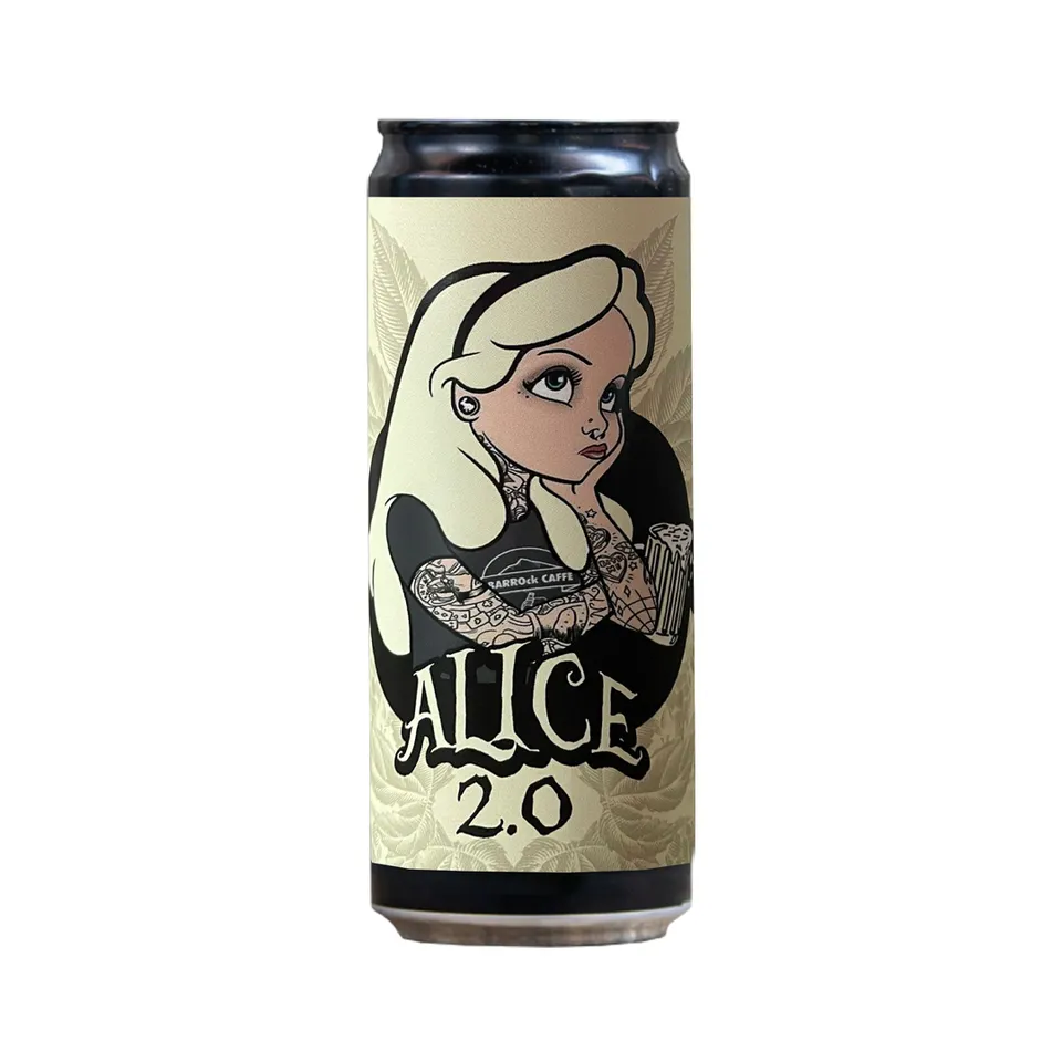 Birra Gaia Alice birra lattina 33cl chiara