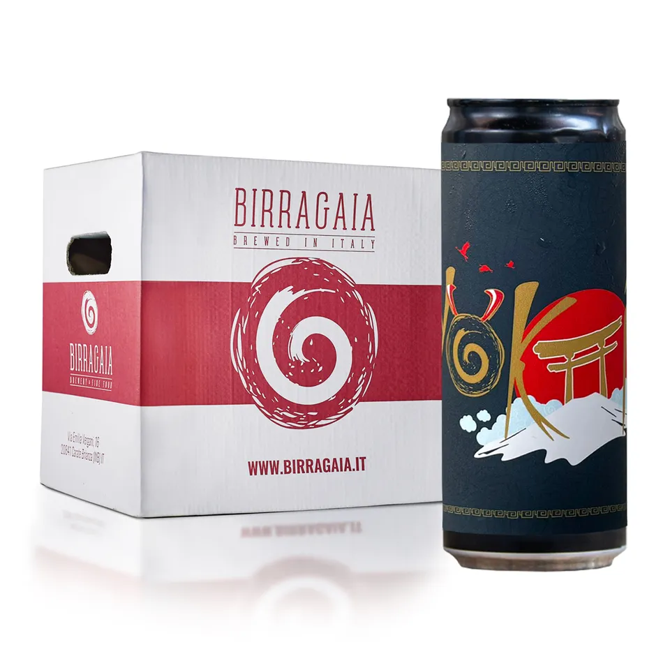 Birra Gaia Yokai birra lattina 33cl pacco 12 luppolata
