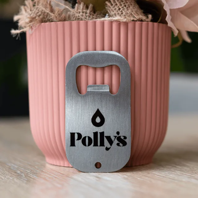 Polly's Brew Co. Bottle Opener apribottiglie portachiavi