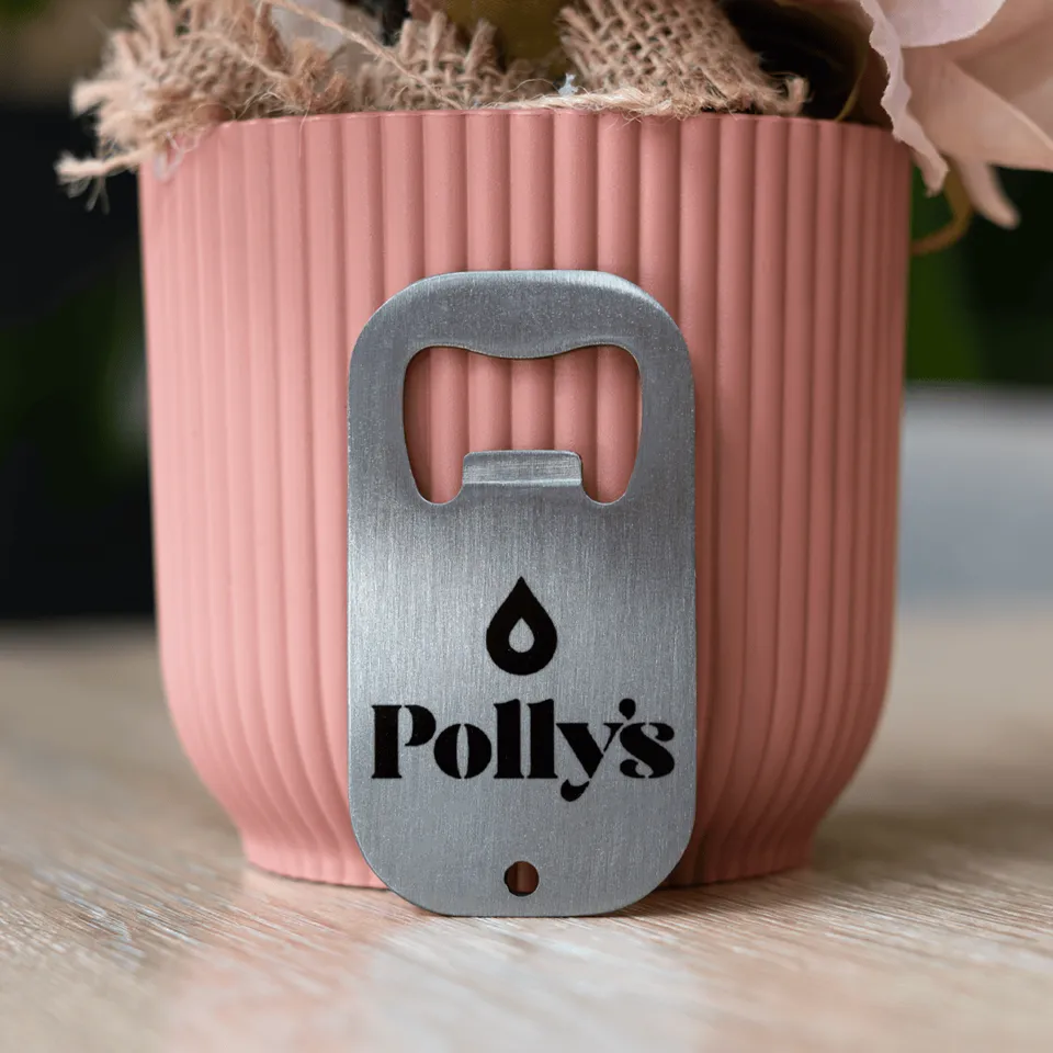 Polly's Brew Co. Bottle Opener apribottiglie portachiavi