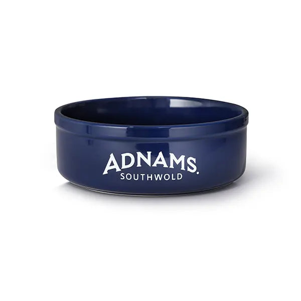 Adnams Navy ciotola cane 20cm blu gres