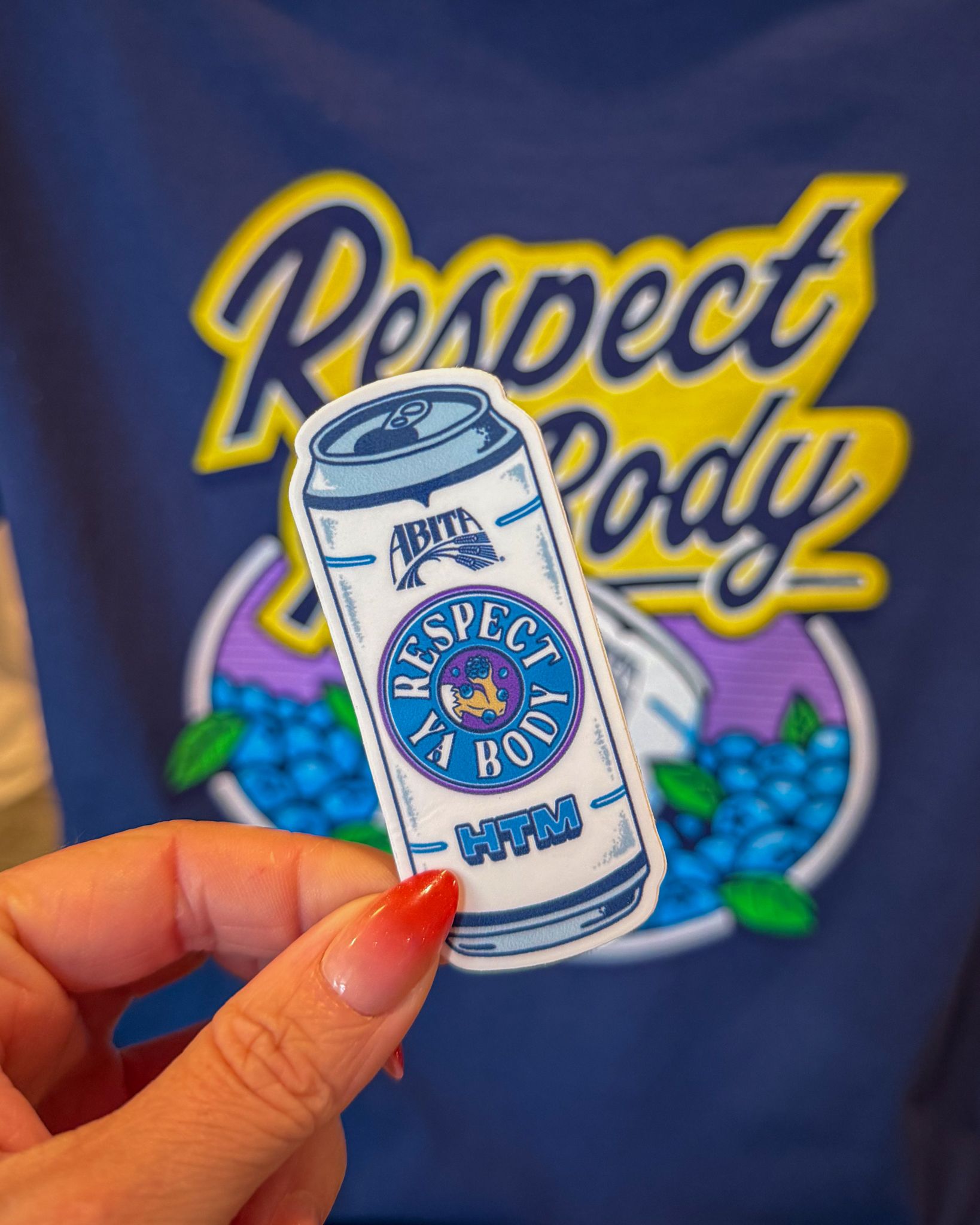 Abita Respect Ya Body adesivo originale