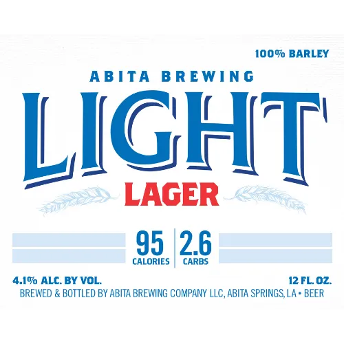 Abita Light birra 12 lattine 12oz