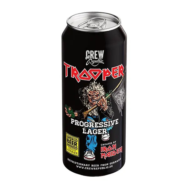 Trooper Progressive Lager birra lager 500ml 5,0%