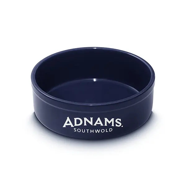 Adnams Navy ciotola cane 20cm blu gres
