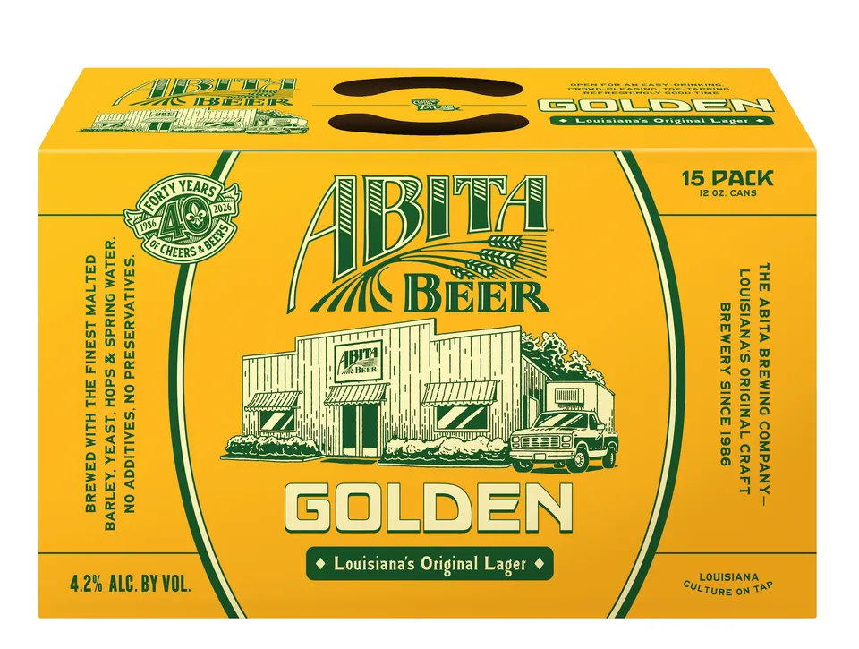 Abita Golden Lager birra bionda 15 lattine fresca