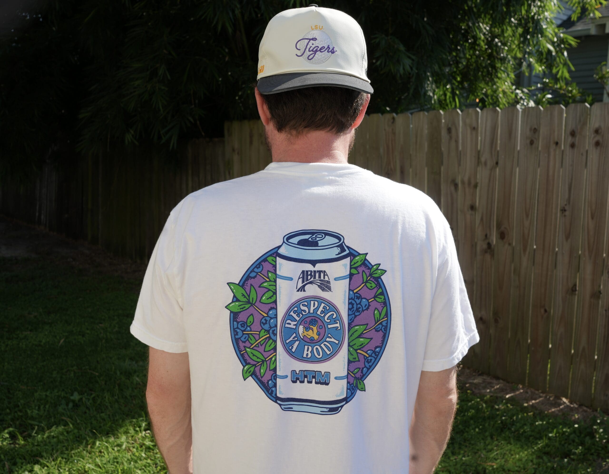 Abita Respect Ya Body maglietta t-shirt cotone