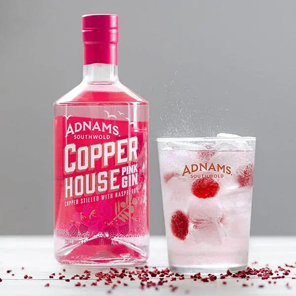 Adnams Copper House Pink Gin rosa 70cl al lampone