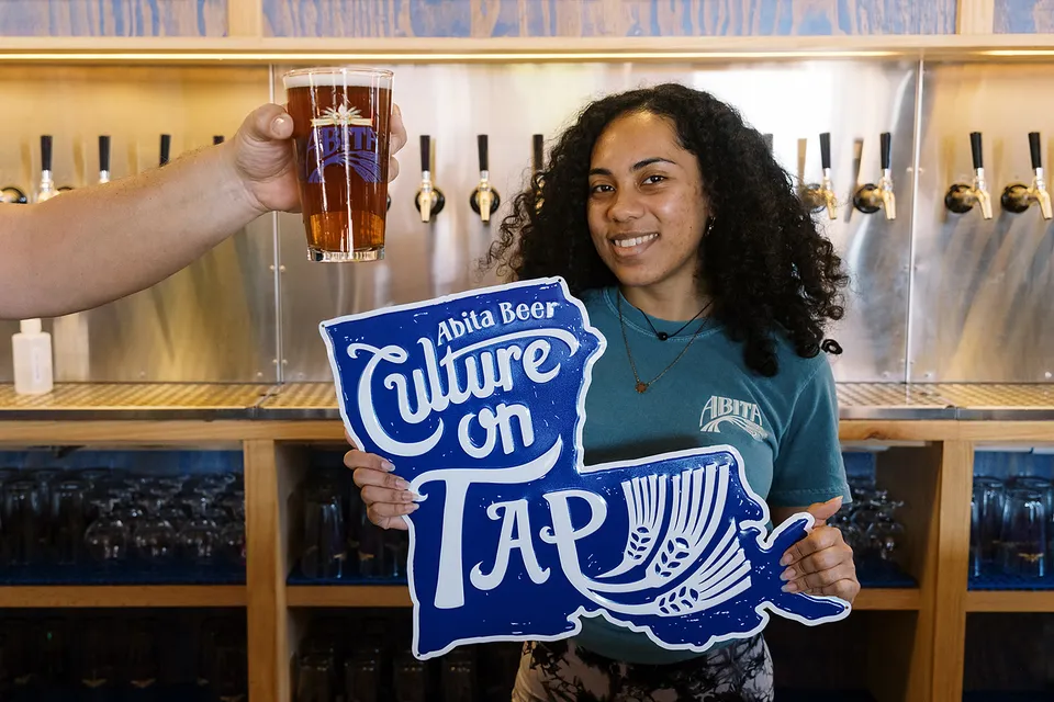 Abita Culture On Tap Insegna Metallo