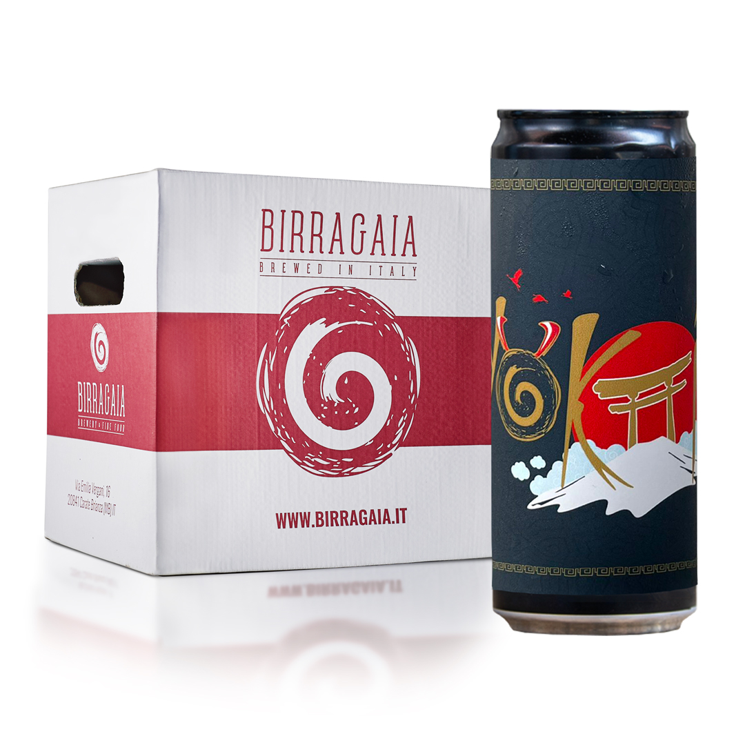 Birra Gaia Yokai birra lattina 33cl pacco 12 luppolata