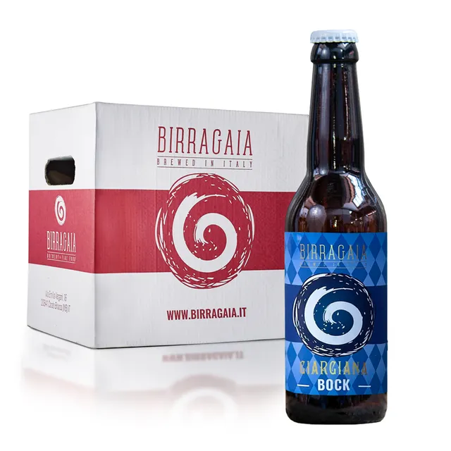 Alma Gaia Giargiana birra lattina 33cl x12 malto Monaco