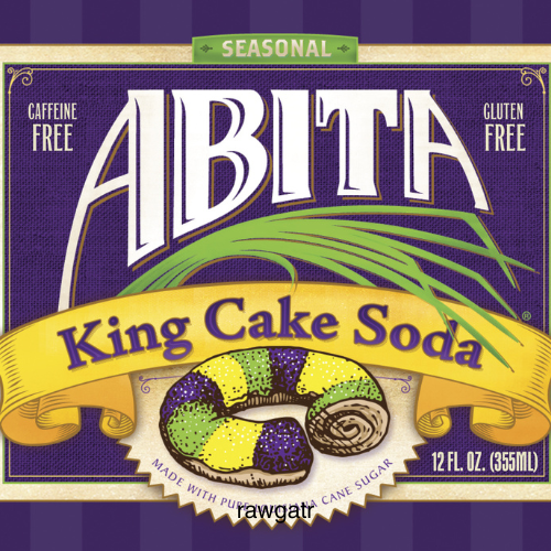 Abita King Cake Soda 6 Bottiglie Gusto Dolce