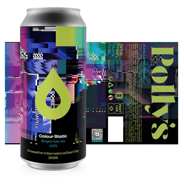 Polly's Brew Co. Colour Static pale ale 4,5% fresca