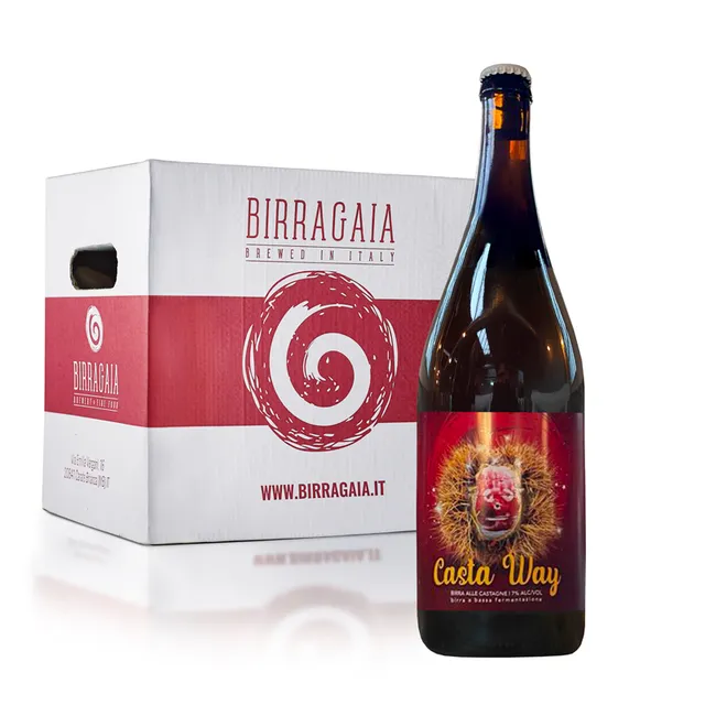 Birra Gaia Revertis Casta Way birra 6x75cl castagne