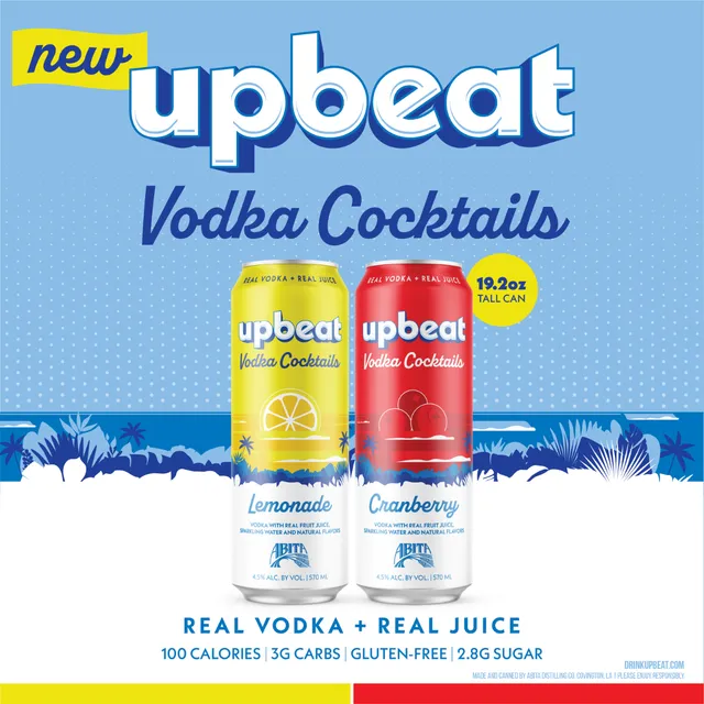 Abita Upbeat adesivo cooler 19,2 oz