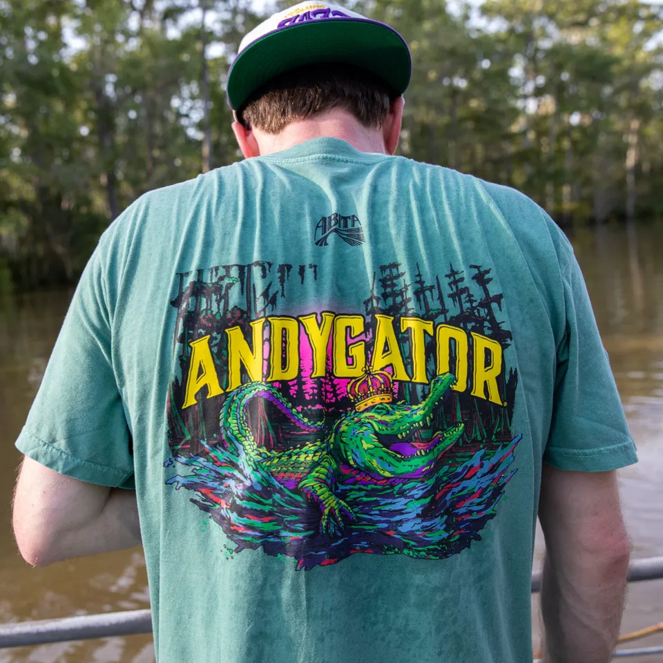 Abita AndyGator maglietta taschino