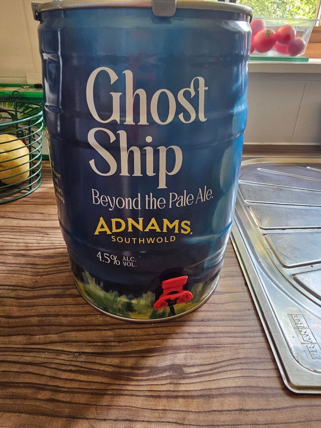 Adnams Ghost Ship pale ale fusto 5 litri agrumi