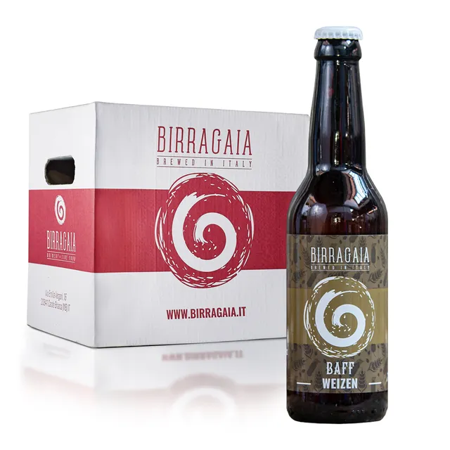 Revertis Birra Gaia Baff birra 33 cl confezione 12 frumento