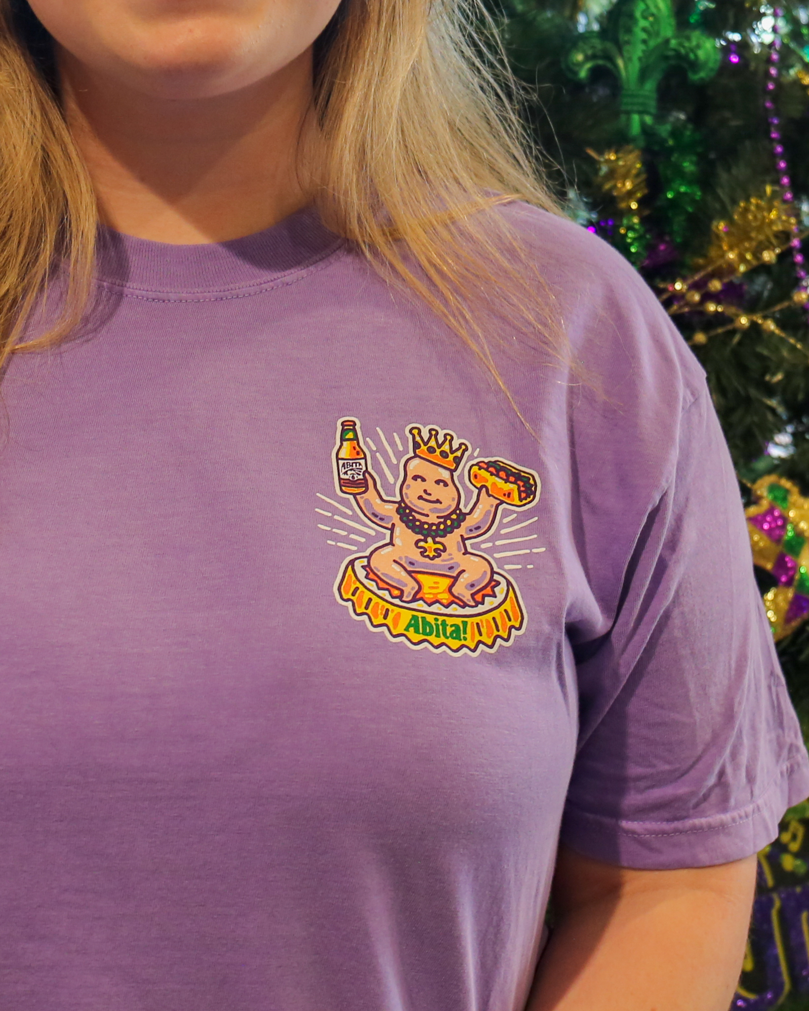 Abita Mardi Gras State of Mind maglietta