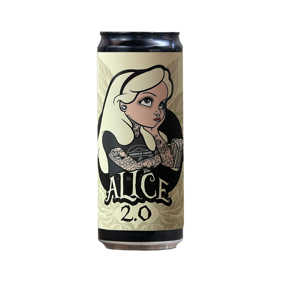Birra Gaia Alice birra lattina 33cl chiara