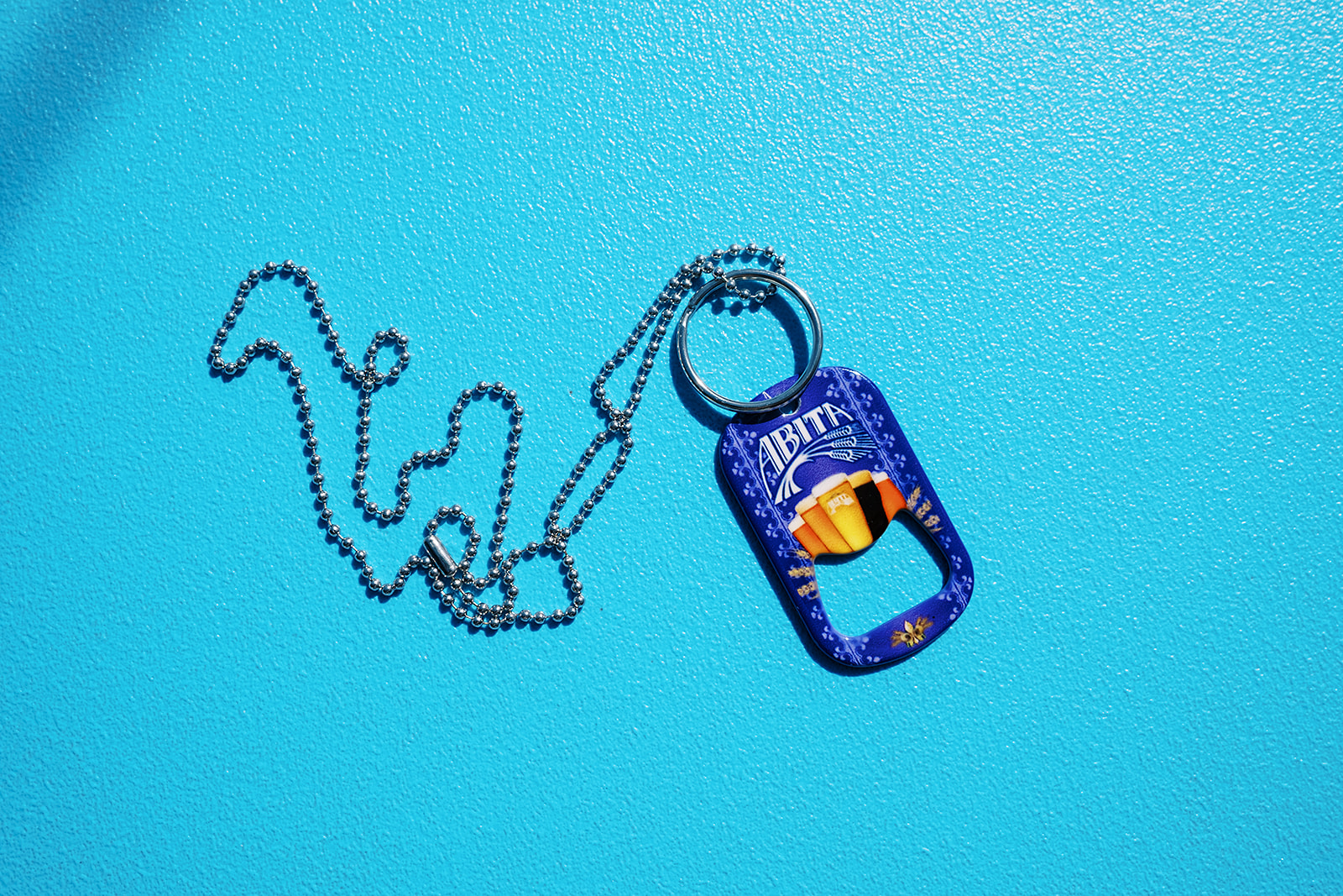 Abita Dog Tag portachiavi apribottiglie militare