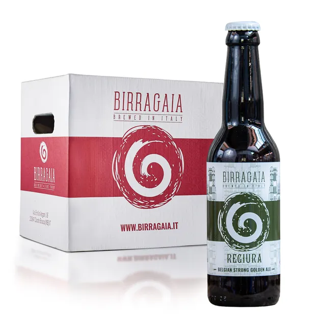 Alma Gaia Regiura birra lattina 33cl x12 luppolo Saaz
