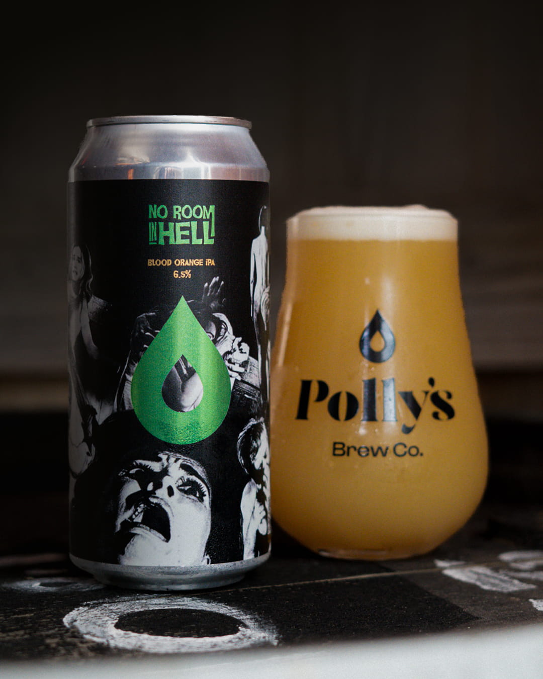 Polly's Brew Co. No Room In Hell Blood Orange IPA birra 6,5%