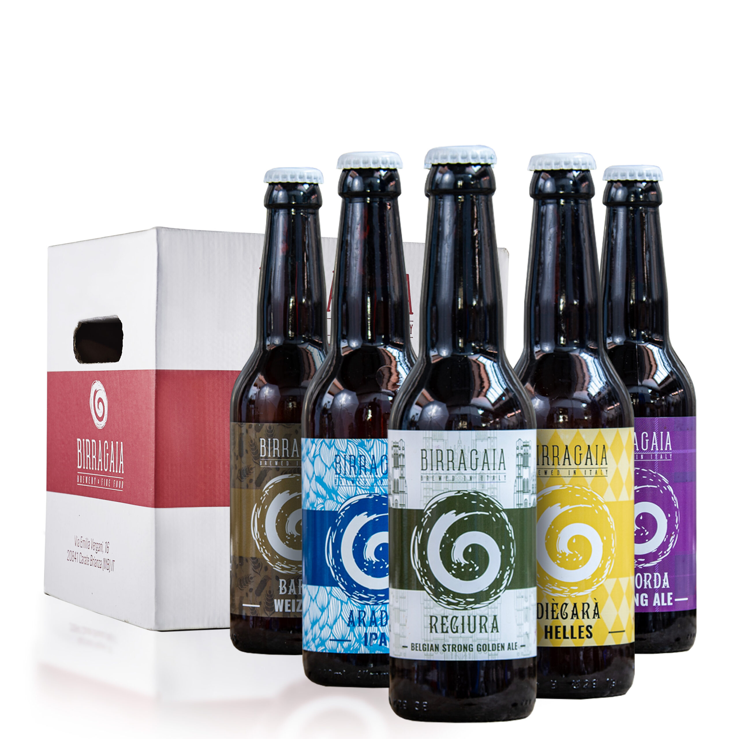 Birra Gaia Revertis Box degustazione birra 12x33cl