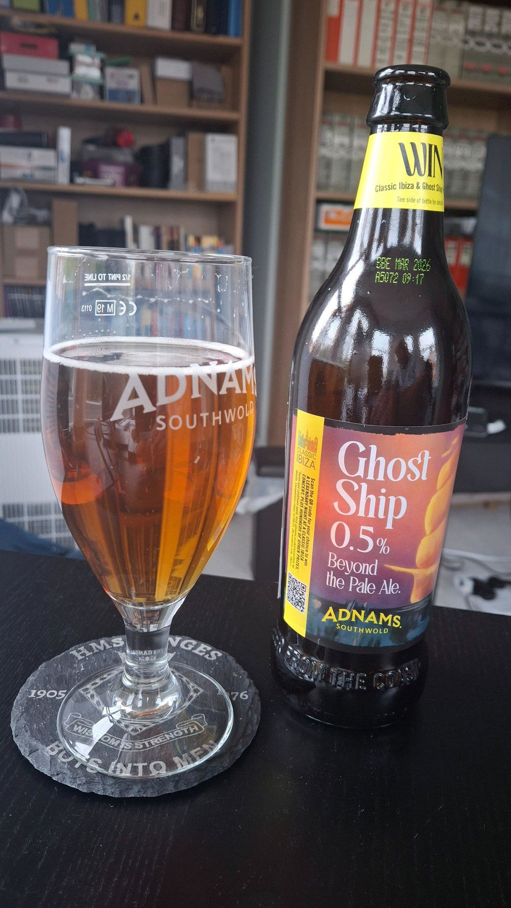 Adnams Ghost Ship birra analcolica 0,5% 500 ml agrumi