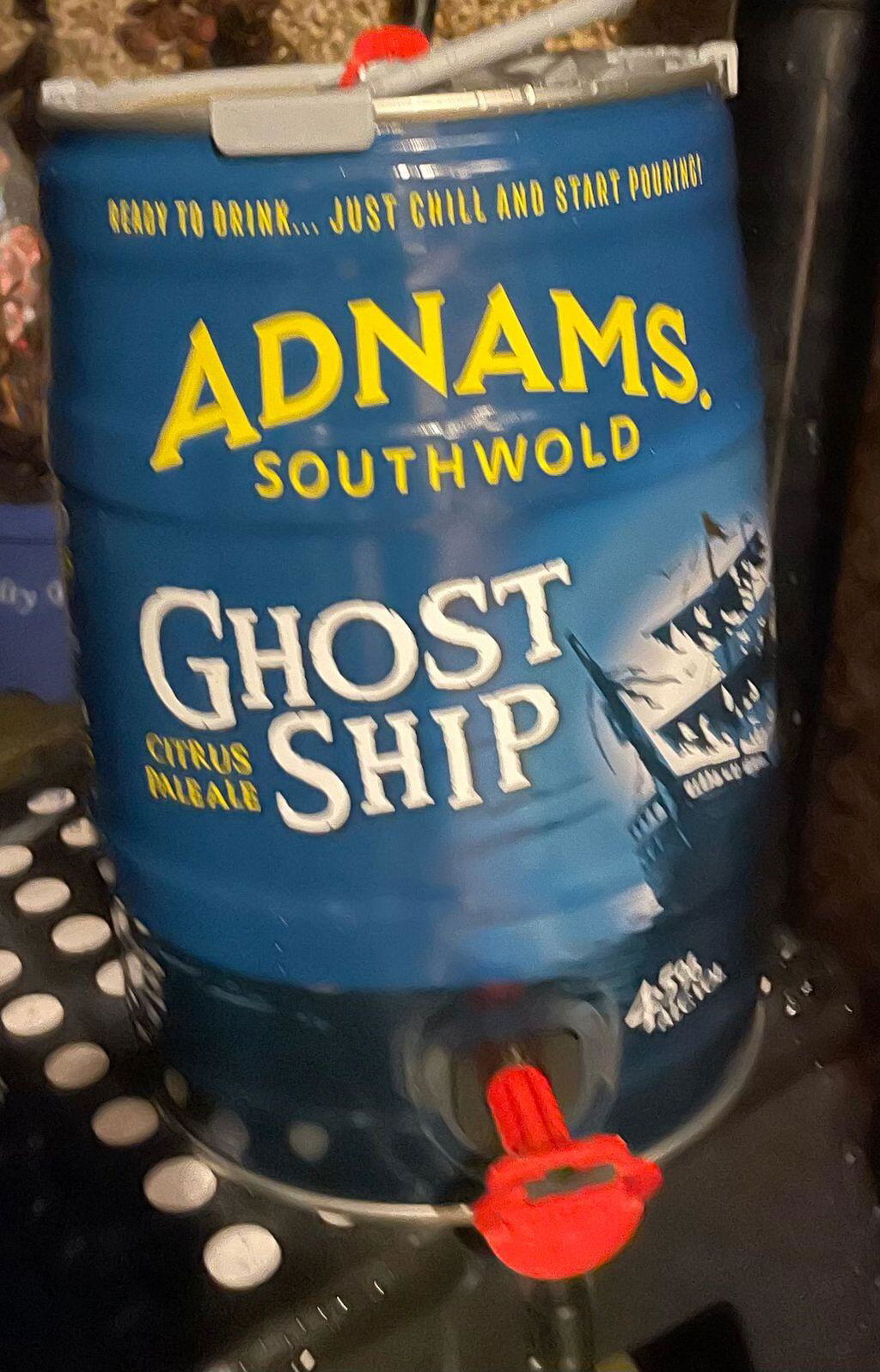 Adnams Ghost Ship pale ale fusto 5 litri agrumi