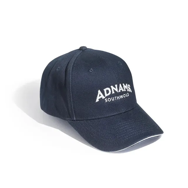 Adnams Baseball Cap cappellino blu navy ricamato