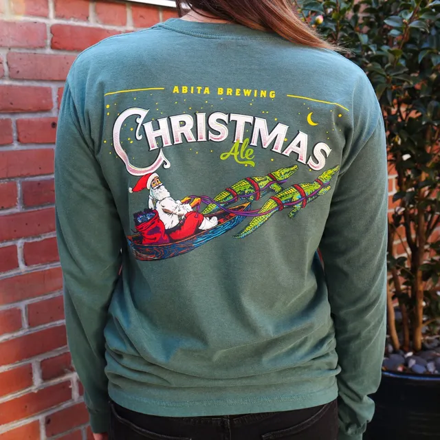 Abita Christmas Ale Maglia Manica Lunga Edizione Limitata