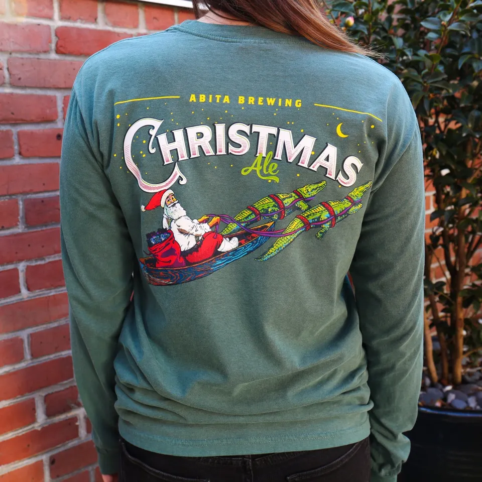Abita Christmas Ale Maglia Manica Lunga Edizione Limitata
