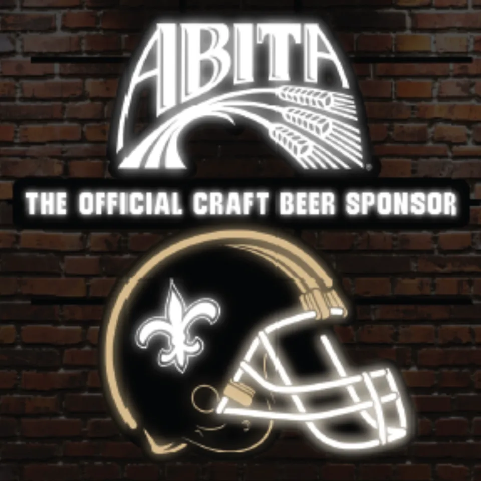 Abita Saints Partnership insegna LED bar edizione